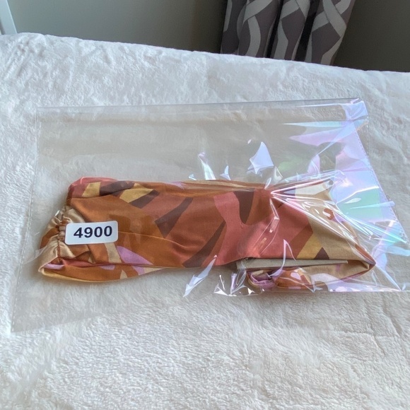 New! Free People x Stone Fox Swim Lele knotted bikini top tropics 14900 - Picture 11 of 11